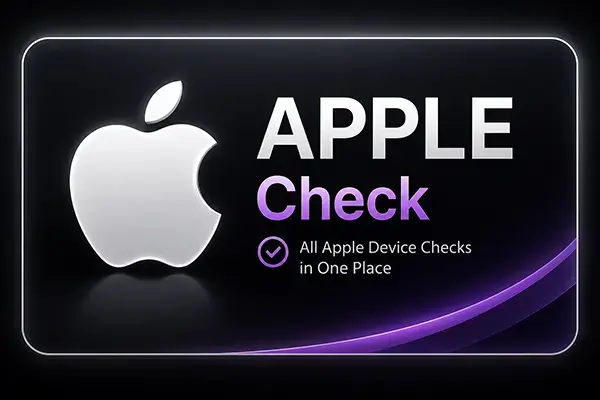 APPLE ACTIVATION + COVERAGE CHECK PRO => IMEI/SN