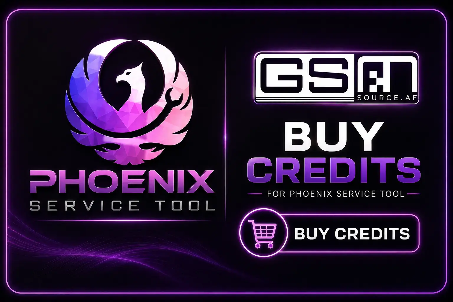 Phoenix Service Tool Credits To Existing User - Any Qnty